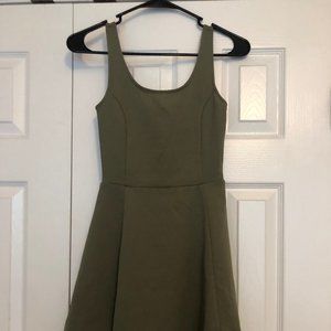 H&M Divided Army Green Casual Dress